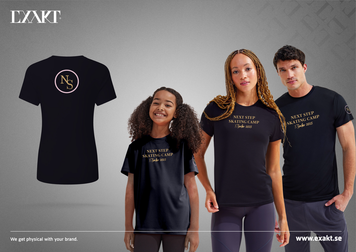 T-shirt Svart